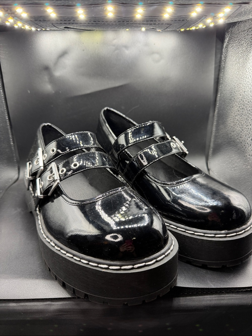 Black Patent Torrid Mary Jane’s